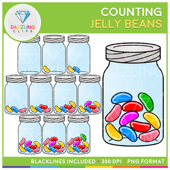 jar of beans clip art