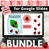 Counting Ladybugs BUNDLE | Counting to Ten Digital Math fo