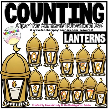 Preview of Counting Lantern Candle Fire Numbers