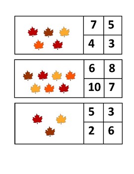 Counting Leaves Charts By Anya Singwithanya 