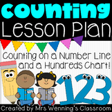 Counting Lesson Plan (counting on a number line or hundred