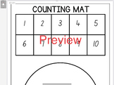 Counting Mat Ten Frame