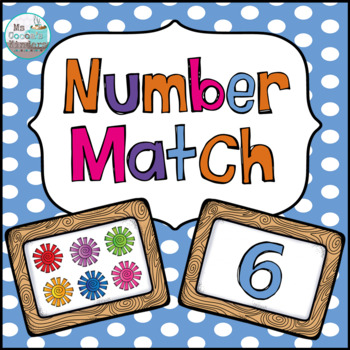 Preview of Number Matching Fun: Engaging Game for Learning Numbers 1-10!