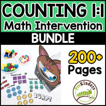 Preview of Counting Math Interventions | Pre-K
