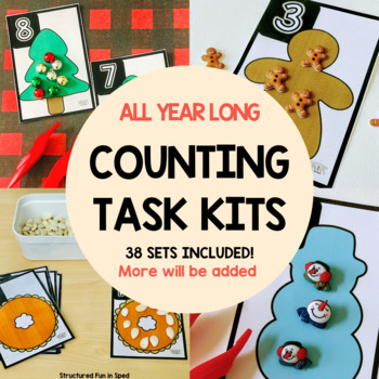 Preview of Preschool Math Activities | Counting All Year Long