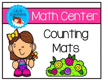 Counting Mats by Lily B Creations | TPT