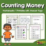 Introducing Money Worksheets, Adding, Making Change Word P