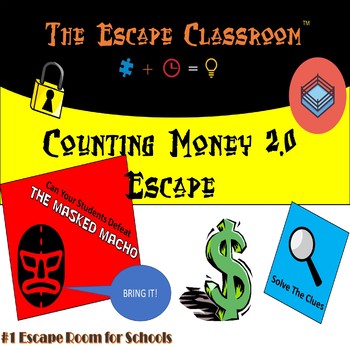 Preview of Counting Money 2.0 Escape Room | The Escape Classroom