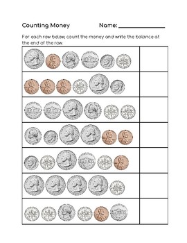 Counting Money by iAchieve | Teachers Pay Teachers