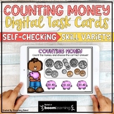 Counting Money Activities with Boom Cards | Distance Learning