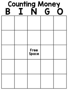 Counting Money BINGO Math Game for Intermediate Students - 3 Versions ...