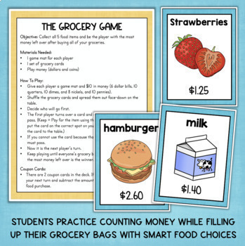 Money change Math Centers File Folder Games 2-4 Details about   Get on the Ball 