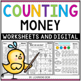 Counting Money Coins Worksheets Activities Google Slides F