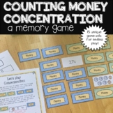 Counting Money Concentration: A Memory Matching Game!