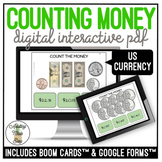 Counting Money Digital Interactive Activity