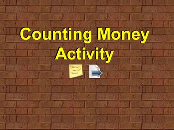 Preview of Counting Money Flipchart Activity