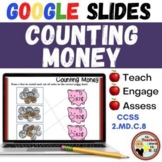 Counting Money GOOGLE Slides - Digital Counting Money Acti
