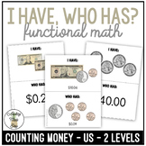 Counting Money - I Have, Who Has? Game