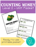Counting Money 2 Unit – Printable Packet (special educatio