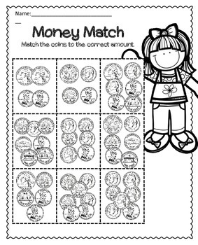 Counting Money Worksheets by Teaching Second Grade | TpT