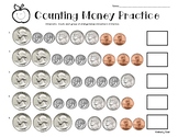 Counting Money Practice Worksheet
