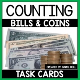 Counting Money Task Cards Bills and Coins