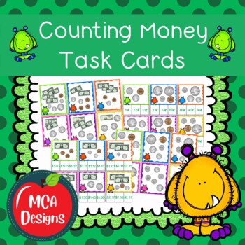 Preview of Counting Money Task Cards