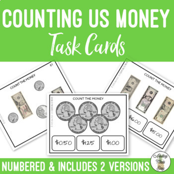 Preview of Counting Money Task Cards