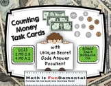 Counting Money Task Cards with Self-checking Answer Code