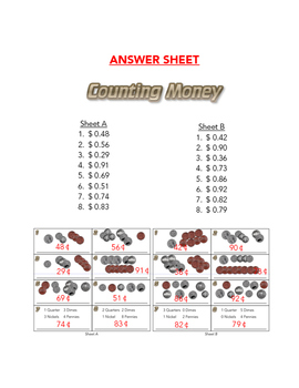 counting money worksheet by matthew stanbro teachers pay