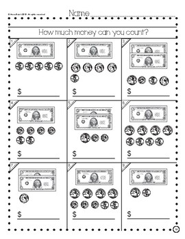 counting money worksheet by frontdesk studio teachers