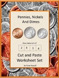 Counting Money Worksheets 1st 2nd Grade Math Review Cut an