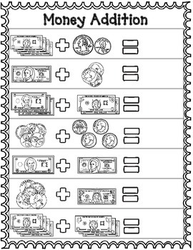 money counting money worksheets set 2 by bilingual teacher world