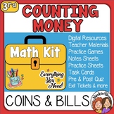 Counting Money Worksheets and more Coins and Bills 3rd Gra