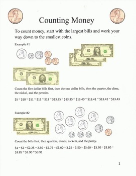 Preview of Counting Money and Counting Change