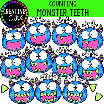 monster teeth clipart