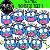 Counting Monster Teeth {Creative Clips Clipart}