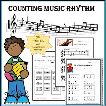 Preview of Counting Music Rhythm