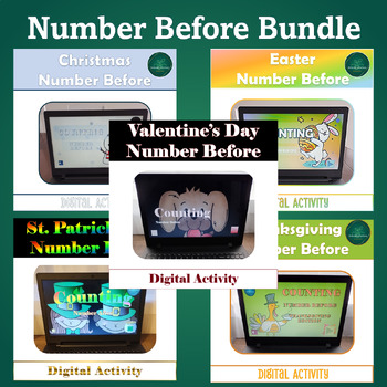 Preview of Counting Number Before Digital Activity Bundle