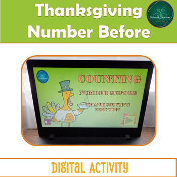 Preview of Counting Number Before Thanksgiving Edition Digital Activity