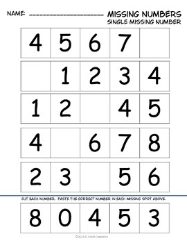 Counting & Number Identification 0-100 by KJ Mack Creations | TPT