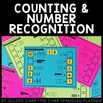 Preview of Counting & Number Recognition Puzzles
