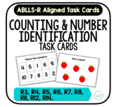 Counting & Number Task Cards [ABLLS-R Aligned R3-R8, R11, 