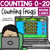 Counting Numbers 0-20 Frogs | Boom Cards
