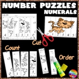 ORDERING Numbers 0-5 Kinder Math Activity Puzzles