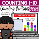 Counting Numbers 1-10 Buttons | Boom Cards