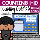 Counting Numbers 1-10 Goldfish | Boom Cards