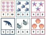 Counting Numbers 1-10: Ocean Theme