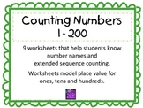 Counting Numbers 1 - 200