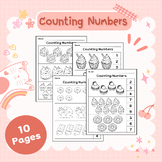 Dessert Counting Numbers And Coloring ( 10 pages)